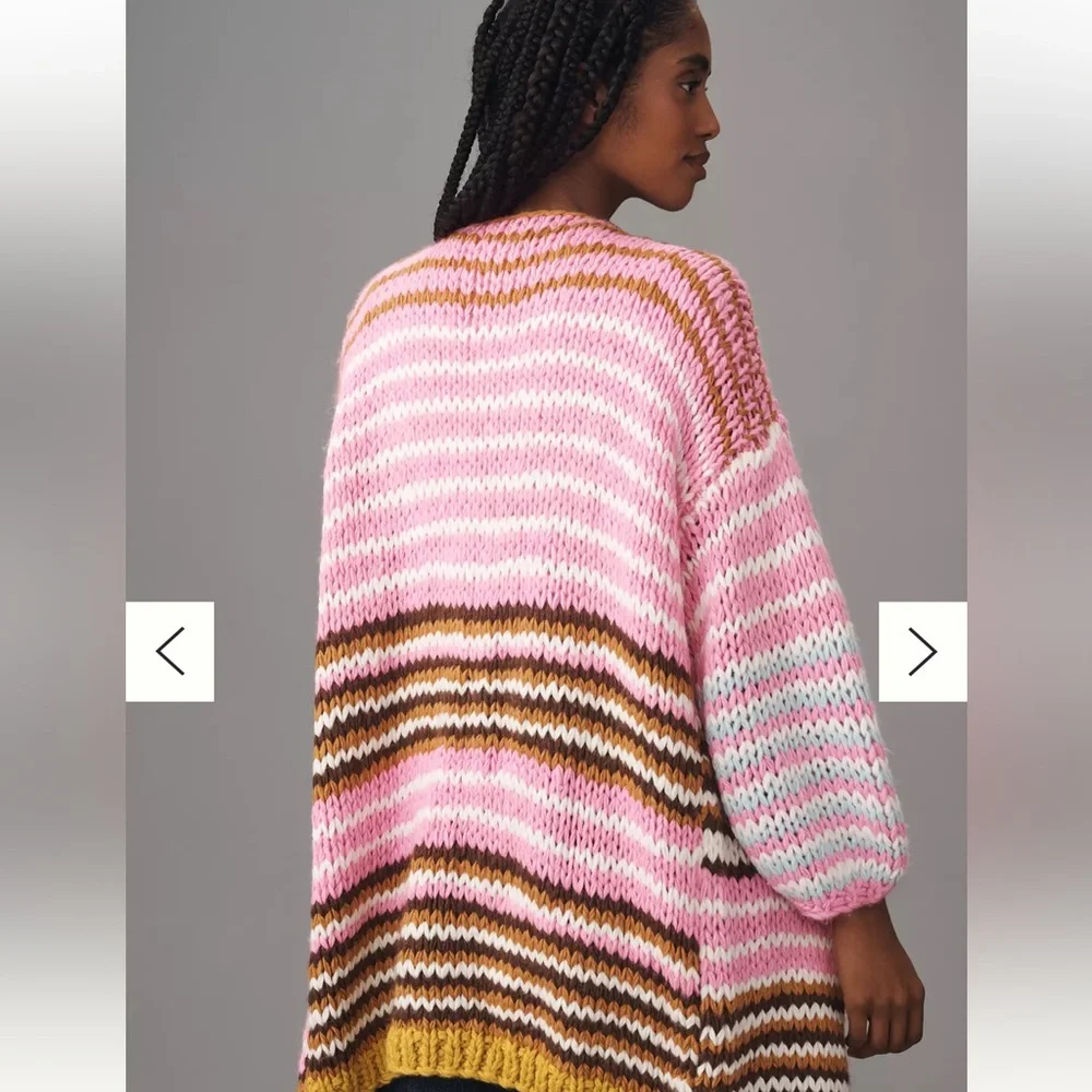 By Anthropologie Cozy Cardigan Sweater ONE SIZE - Picture 2 of 7